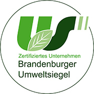 Zertifiziertes Unternehmen - Brandenburger Umweltsiegel - Logo